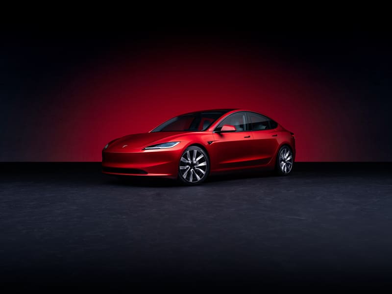 Neues Tesla Model 3 Faclift 2023