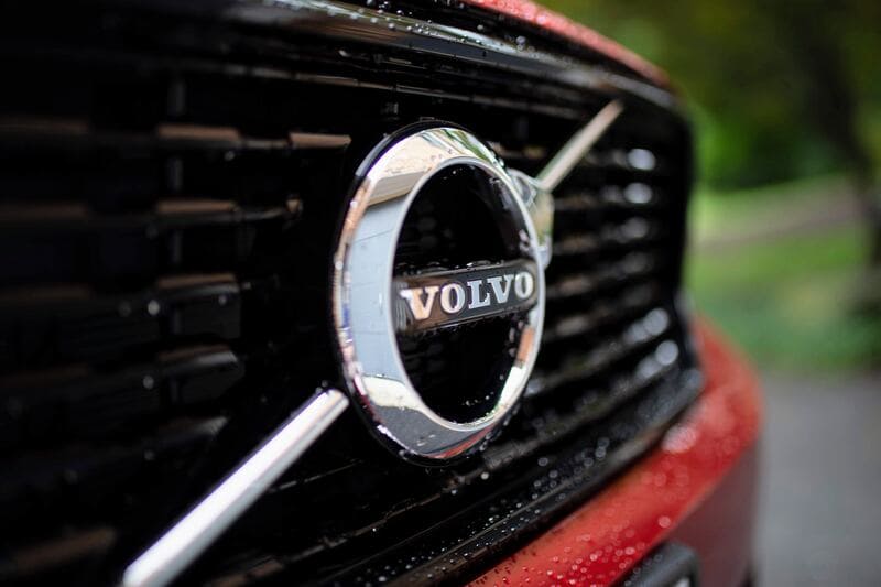 Das Markenlogo von Volvo