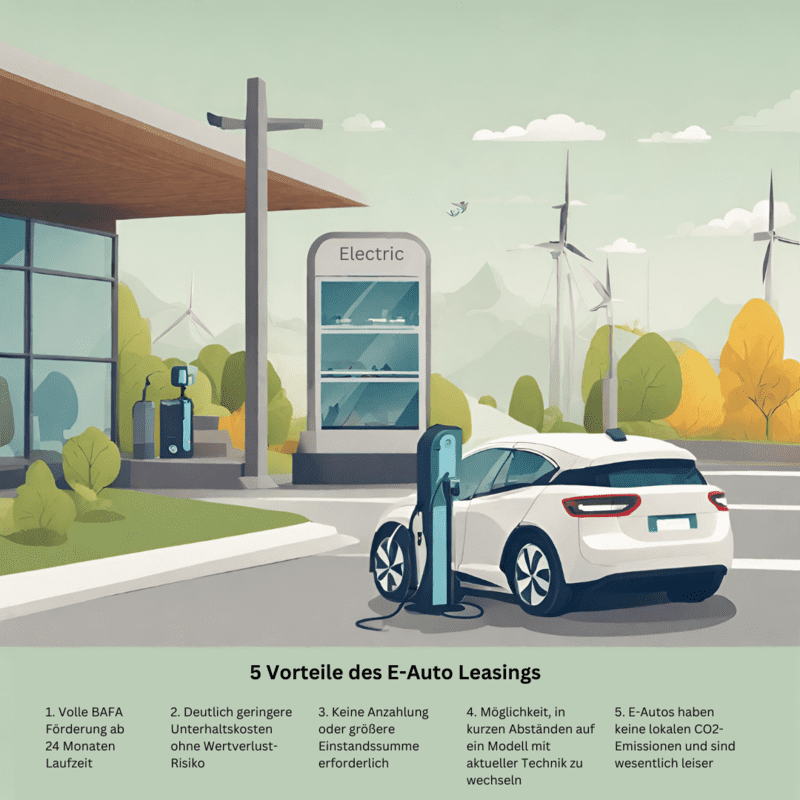 Vorteile des E-Auto Leasings